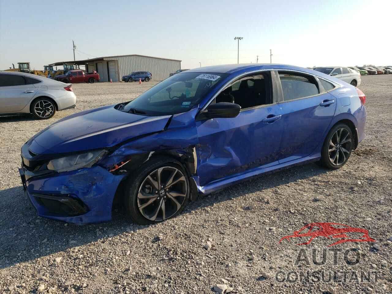 HONDA CIVIC 2021 - 2HGFC2F80MH506411