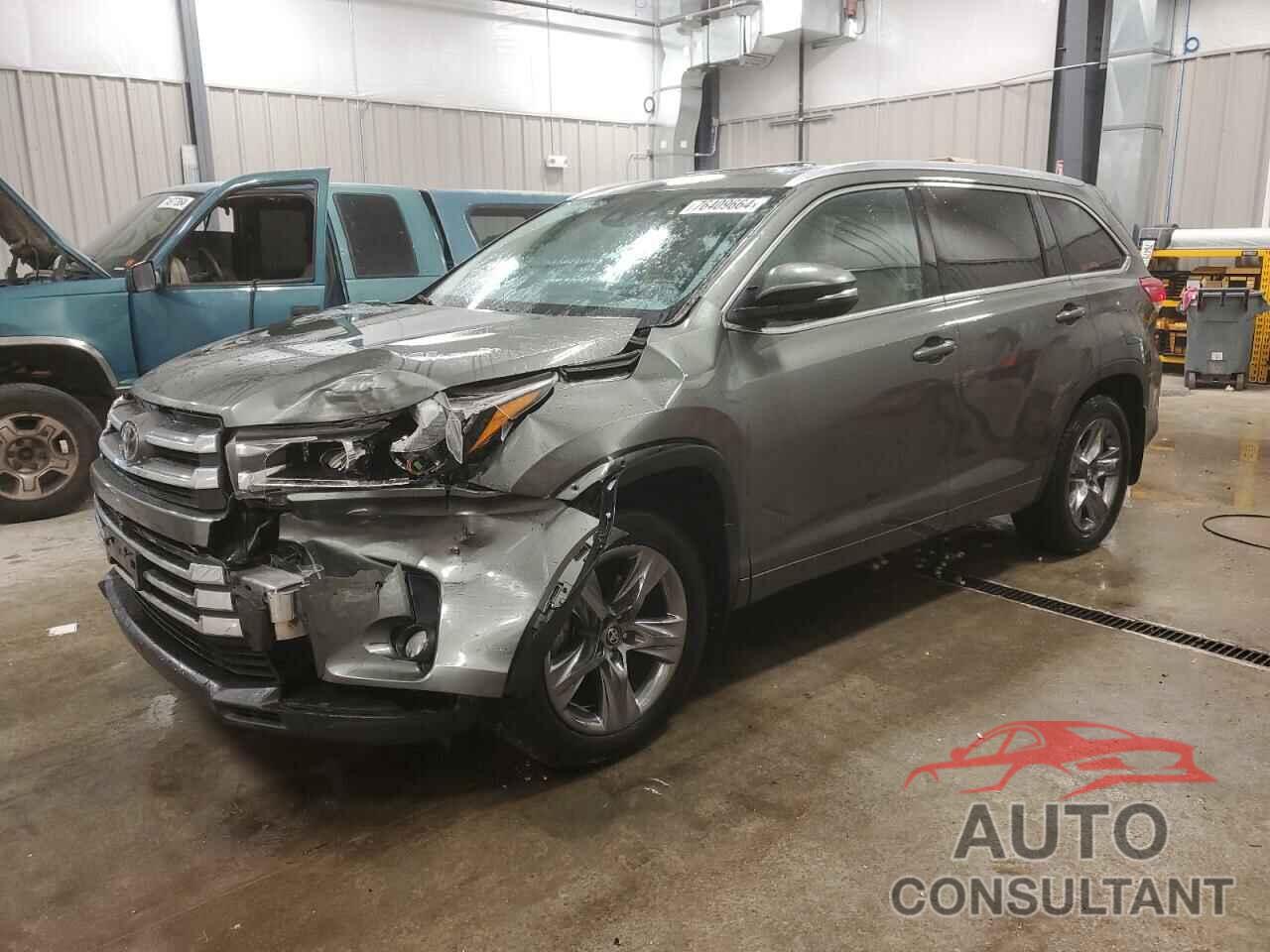 TOYOTA HIGHLANDER 2018 - 5TDDZRFH7JS914074