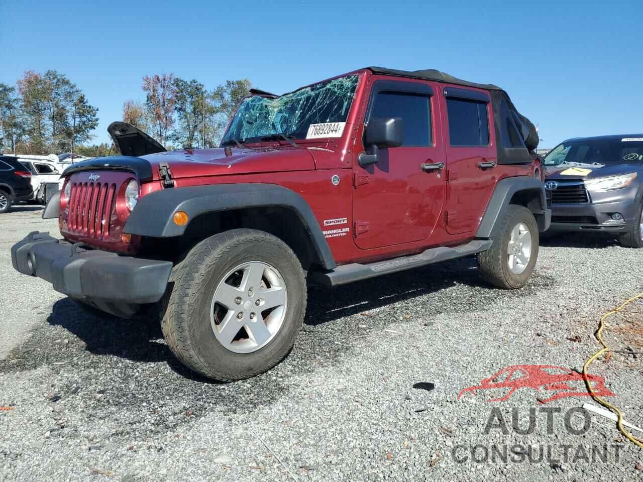 JEEP WRANGLER 2013 - 1C4BJWDG8DL594583