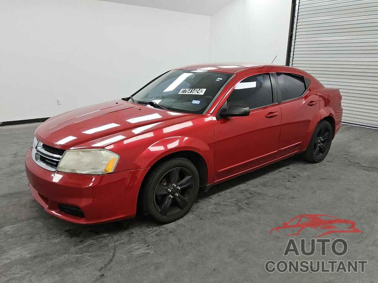 DODGE AVENGER 2012 - 1C3CDZAB2CN167655