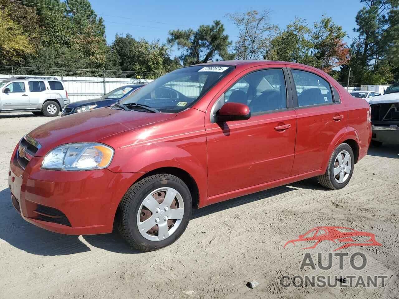 CHEVROLET AVEO 2011 - KL1TD5DE5BB138149