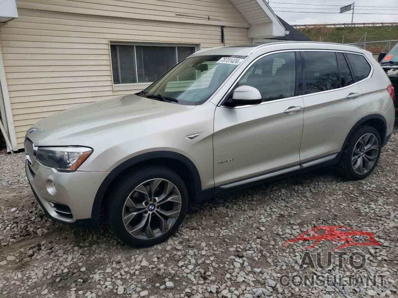 BMW X3 2015 - 5UXWX9C54F0D61923