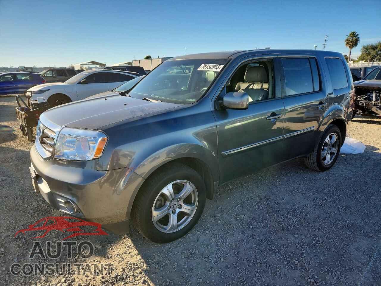 HONDA PILOT 2012 - 5FNYF3H69CB025187