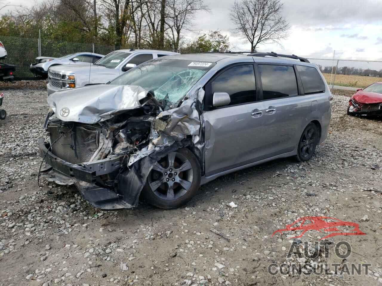 TOYOTA SIENNA 2013 - 5TDXK3DC2DS365460