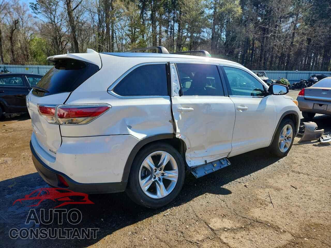 TOYOTA HIGHLANDER 2015 - 5TDYKRFH7FS112587