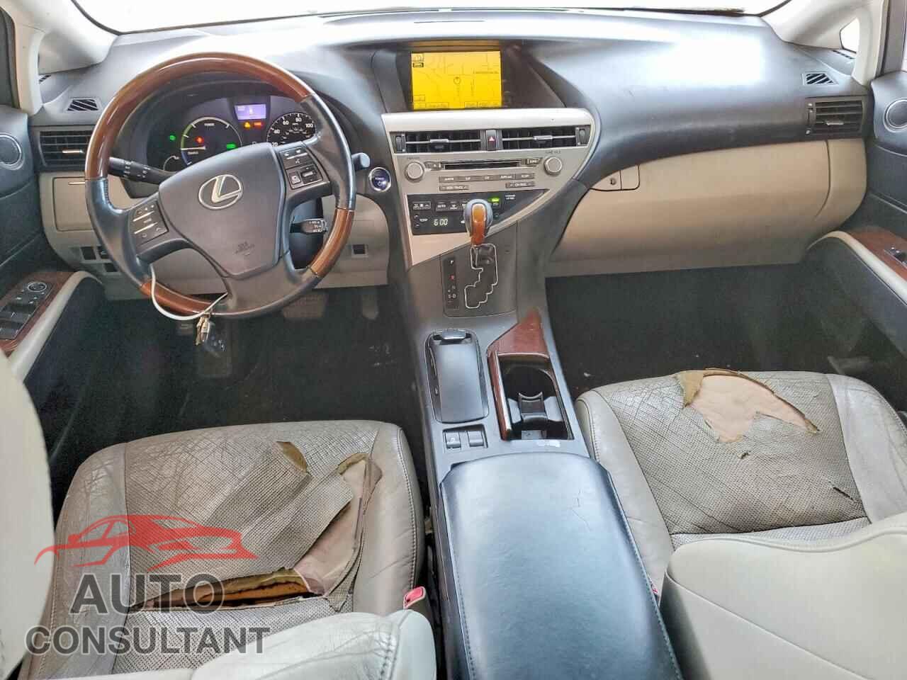 LEXUS RX450 2010 - JTJBC1BA7A2027159