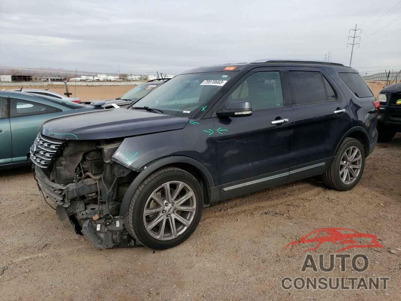 FORD EXPLORER 2017 - 1FM5K8F8XHGC38495