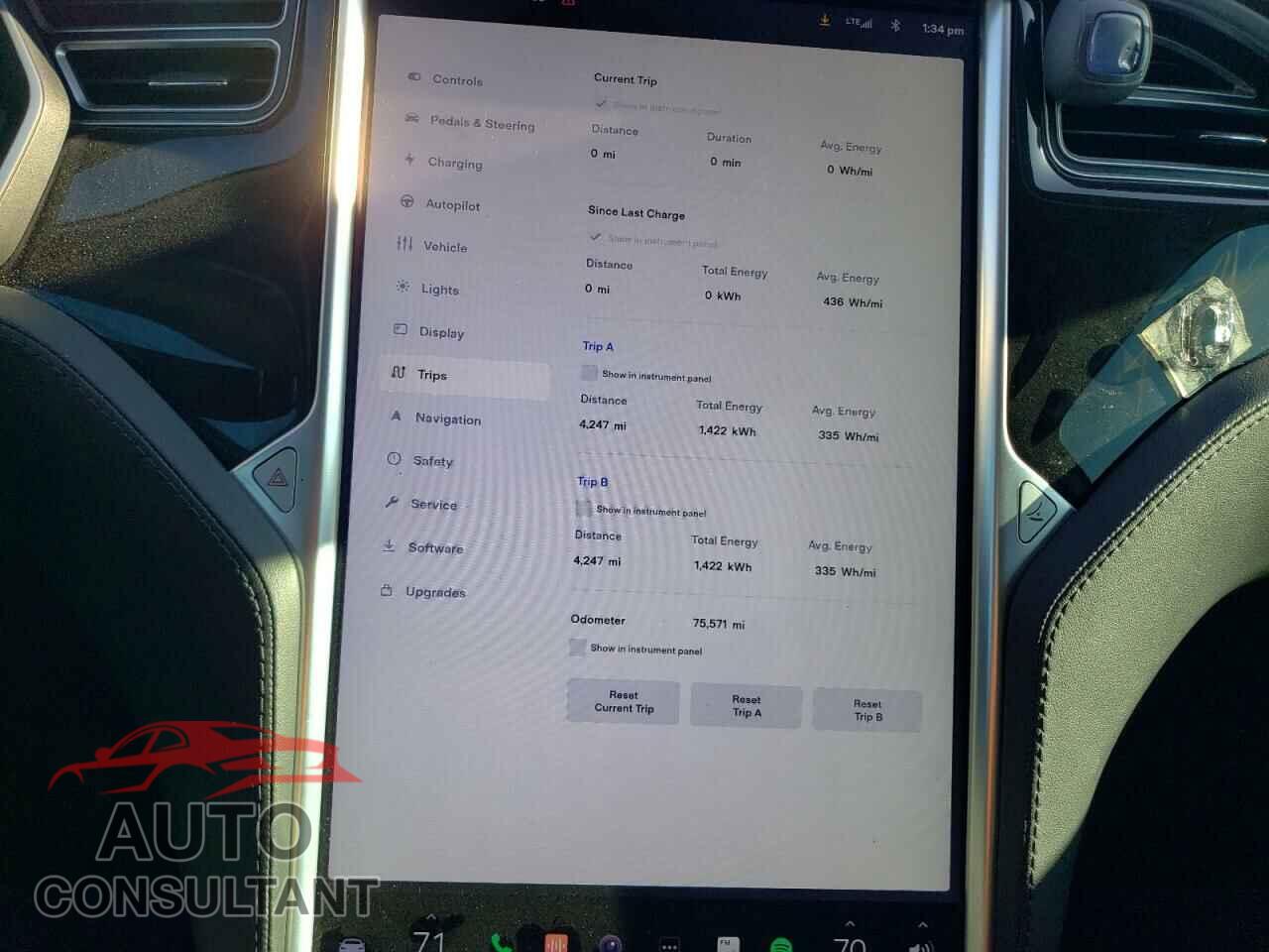 TESLA MODEL S 2015 - 5YJSA1H25FF096638