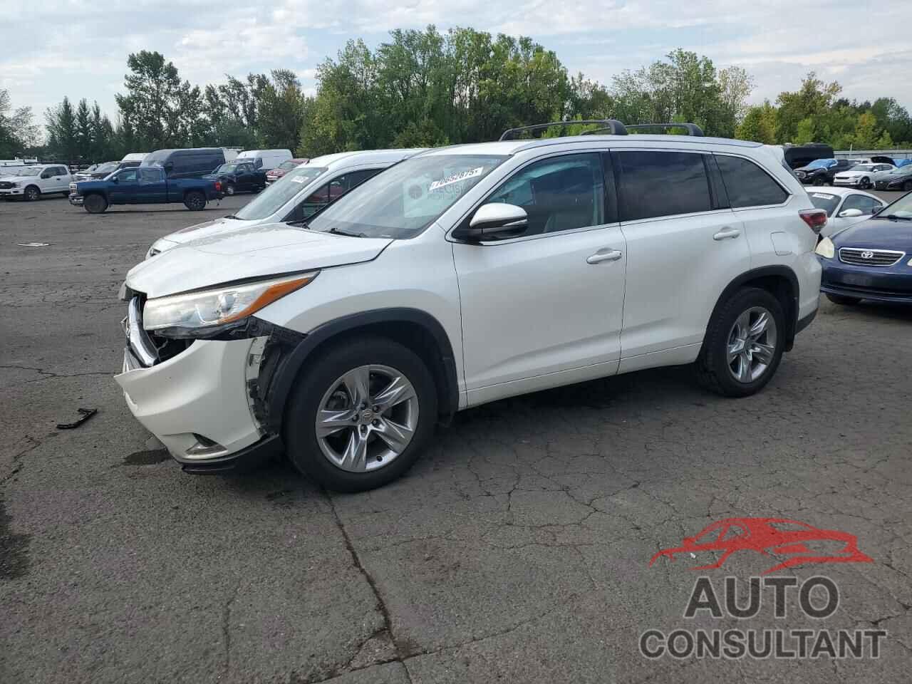 TOYOTA HIGHLANDER 2015 - 5TDDKRFH1FS112051