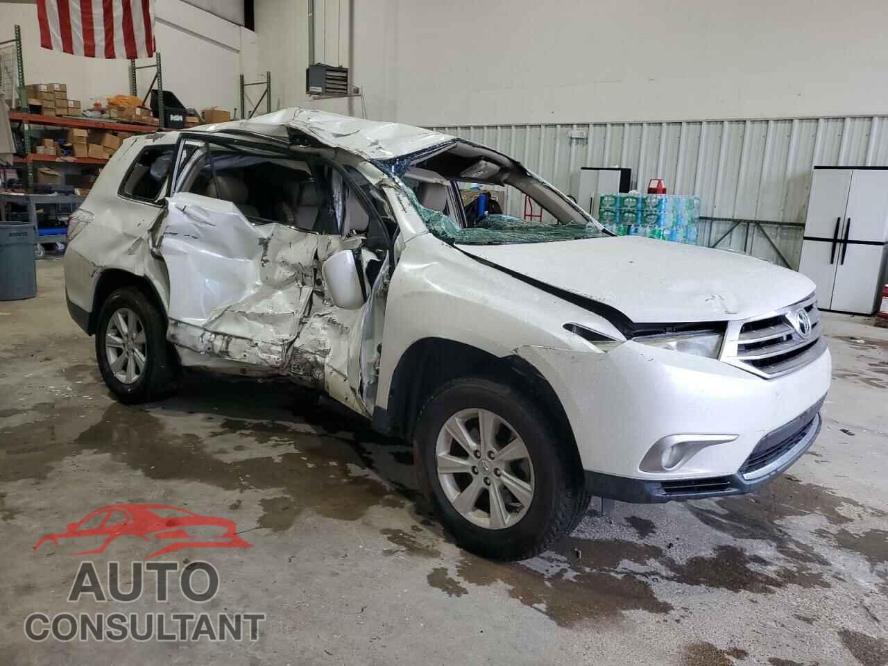 TOYOTA HIGHLANDER 2013 - 5TDZA3EH8DS046490