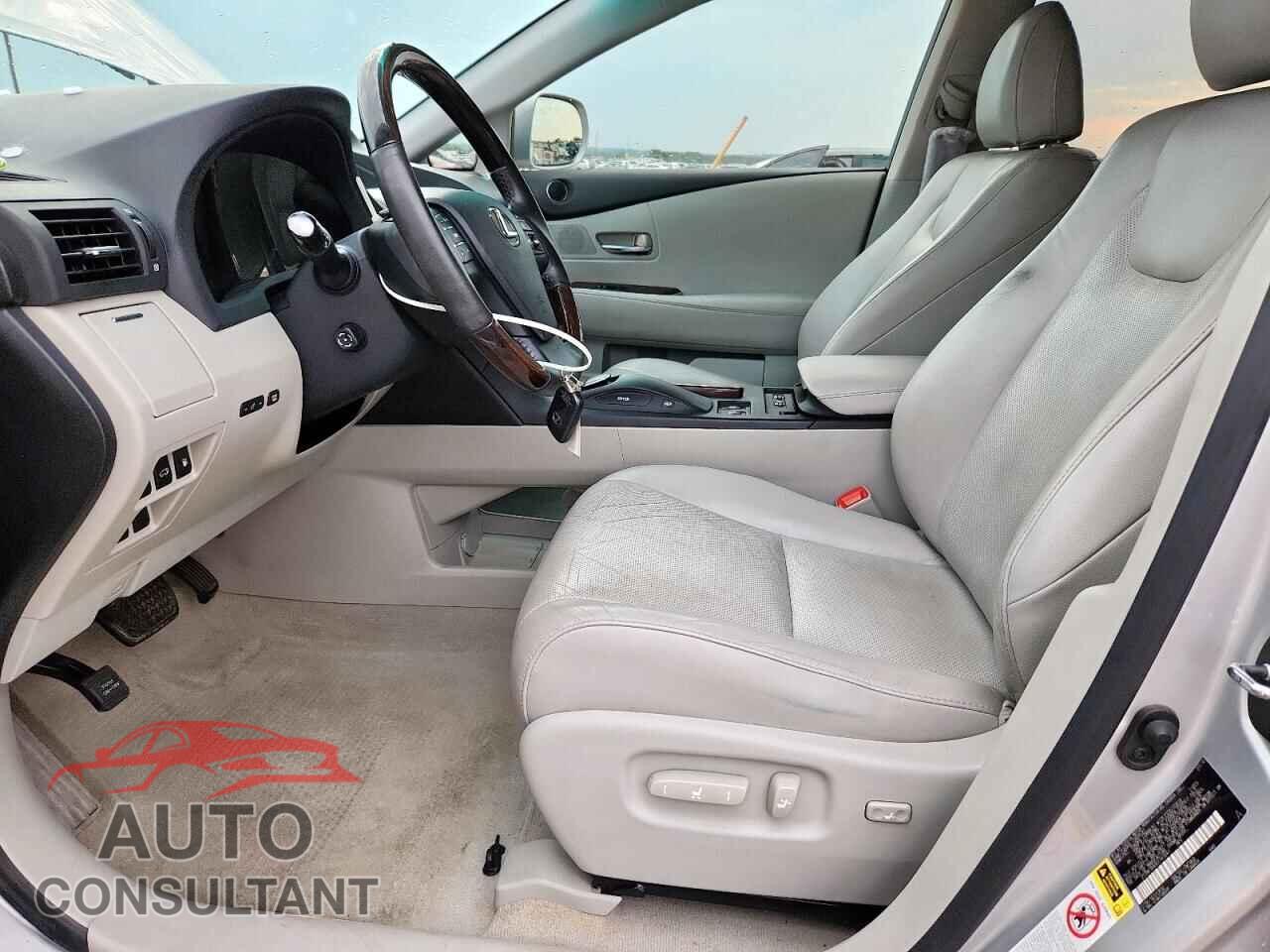 LEXUS RX350 2012 - 2T2BK1BA9CC141041