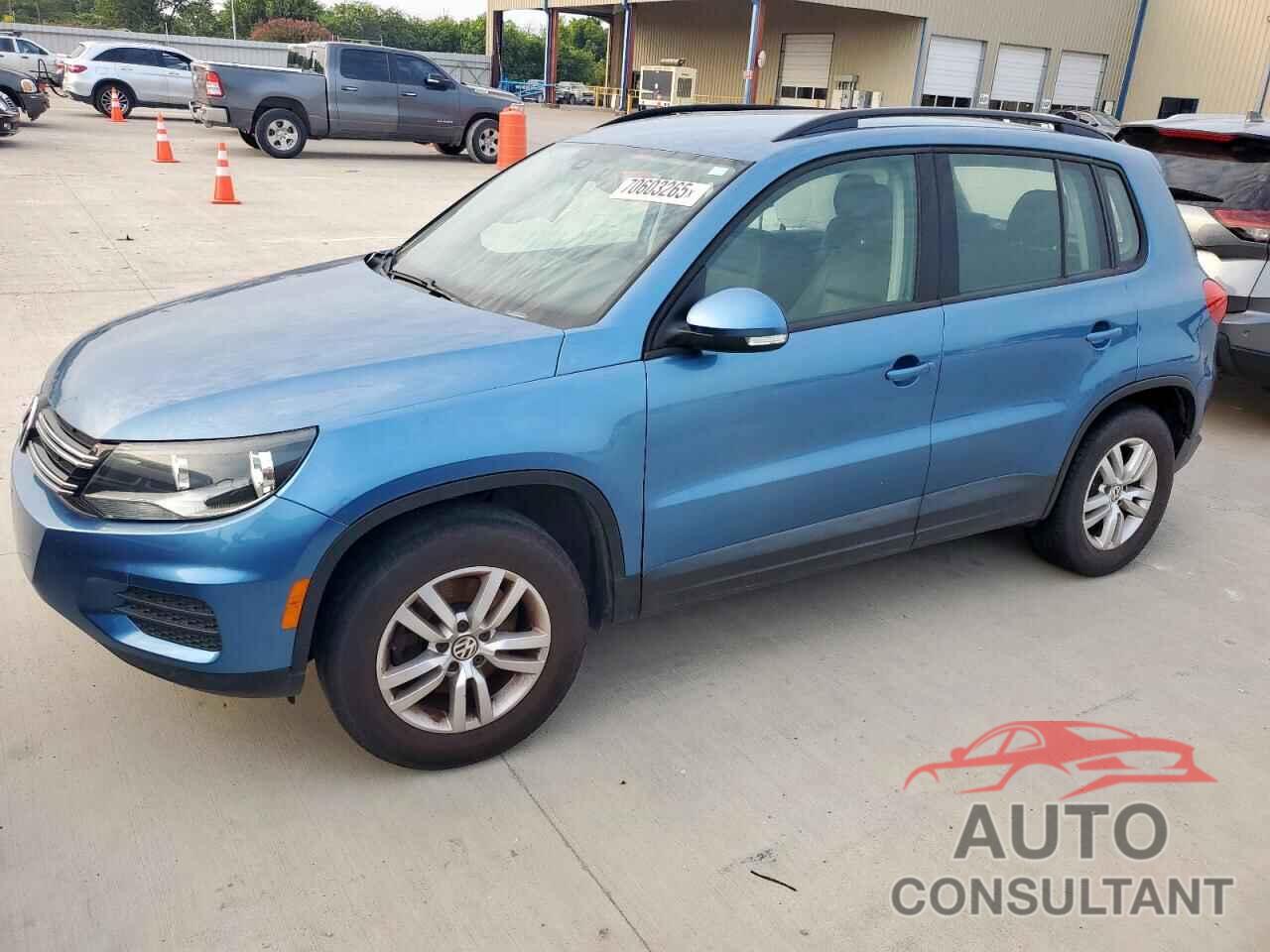 VOLKSWAGEN TIGUAN 2017 - WVGAV7AXXHK022870
