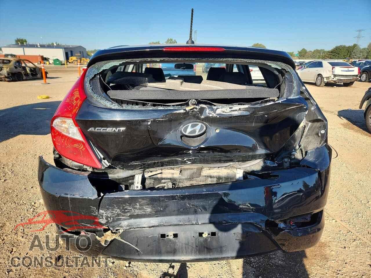 HYUNDAI ACCENT 2012 - KMHCU5AE3CU017523