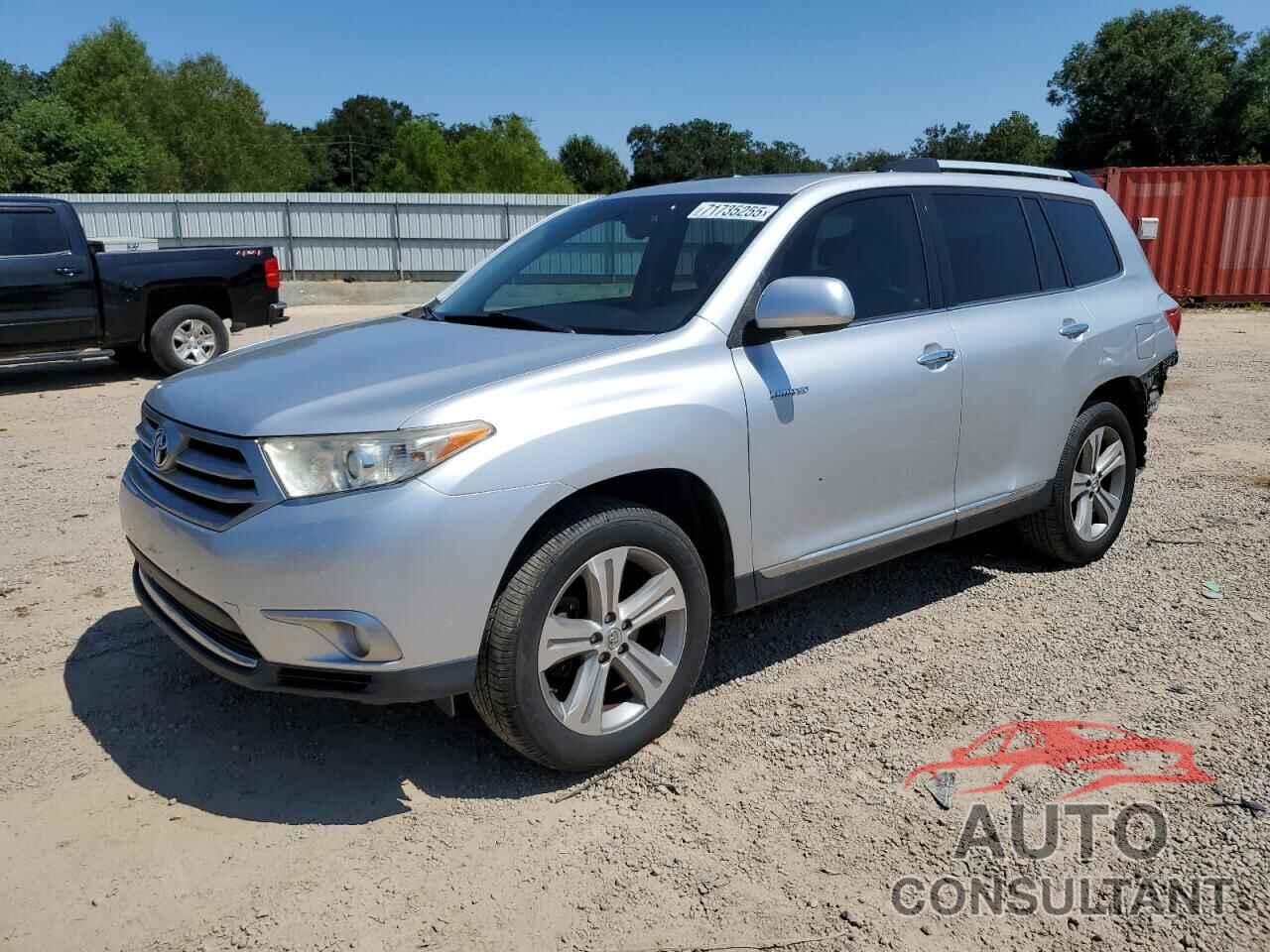 TOYOTA HIGHLANDER 2013 - 5TDYK3EH9DS127605