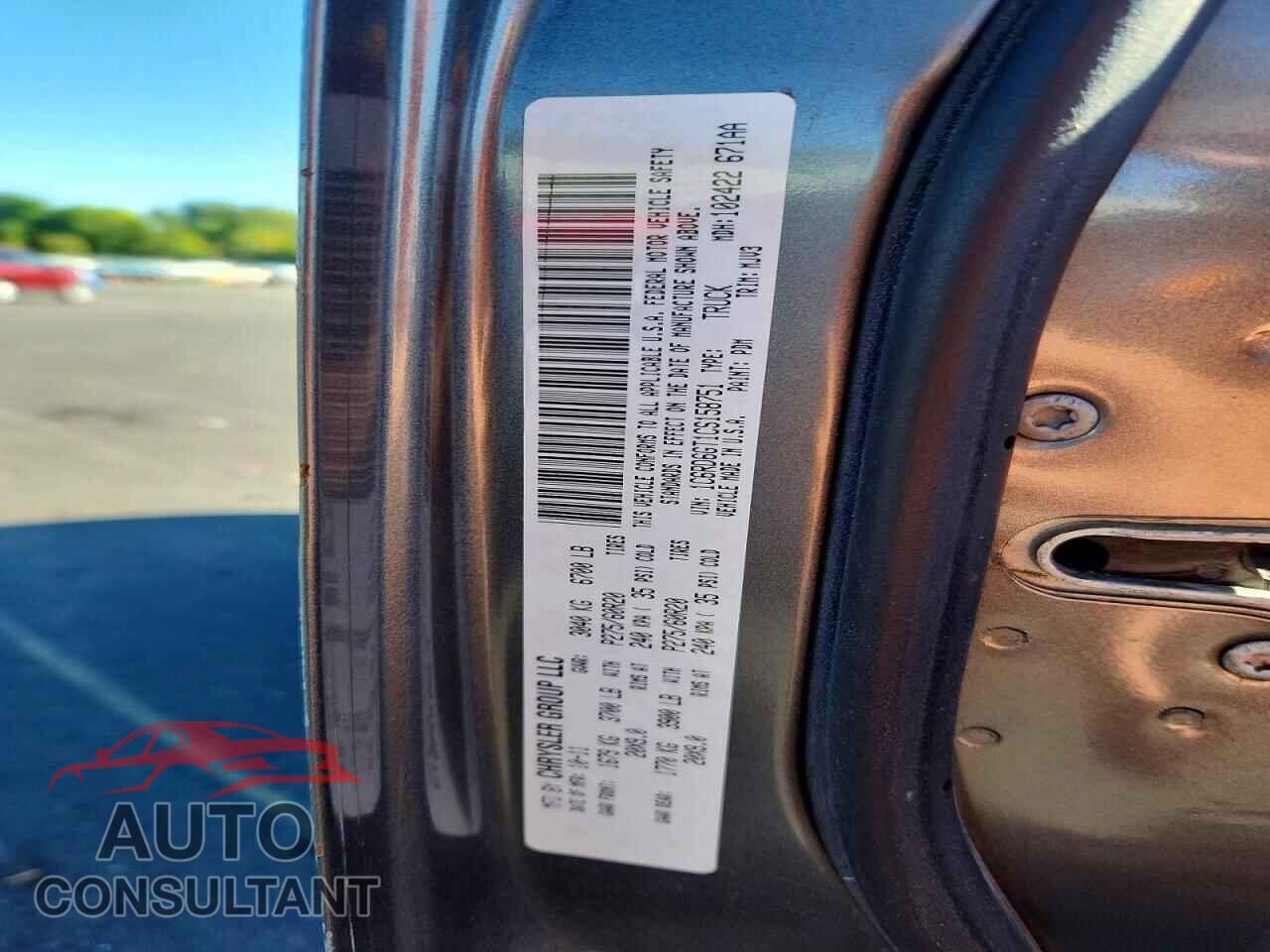 DODGE RAM 1500 2012 - 1C6RD6GT1CS158751