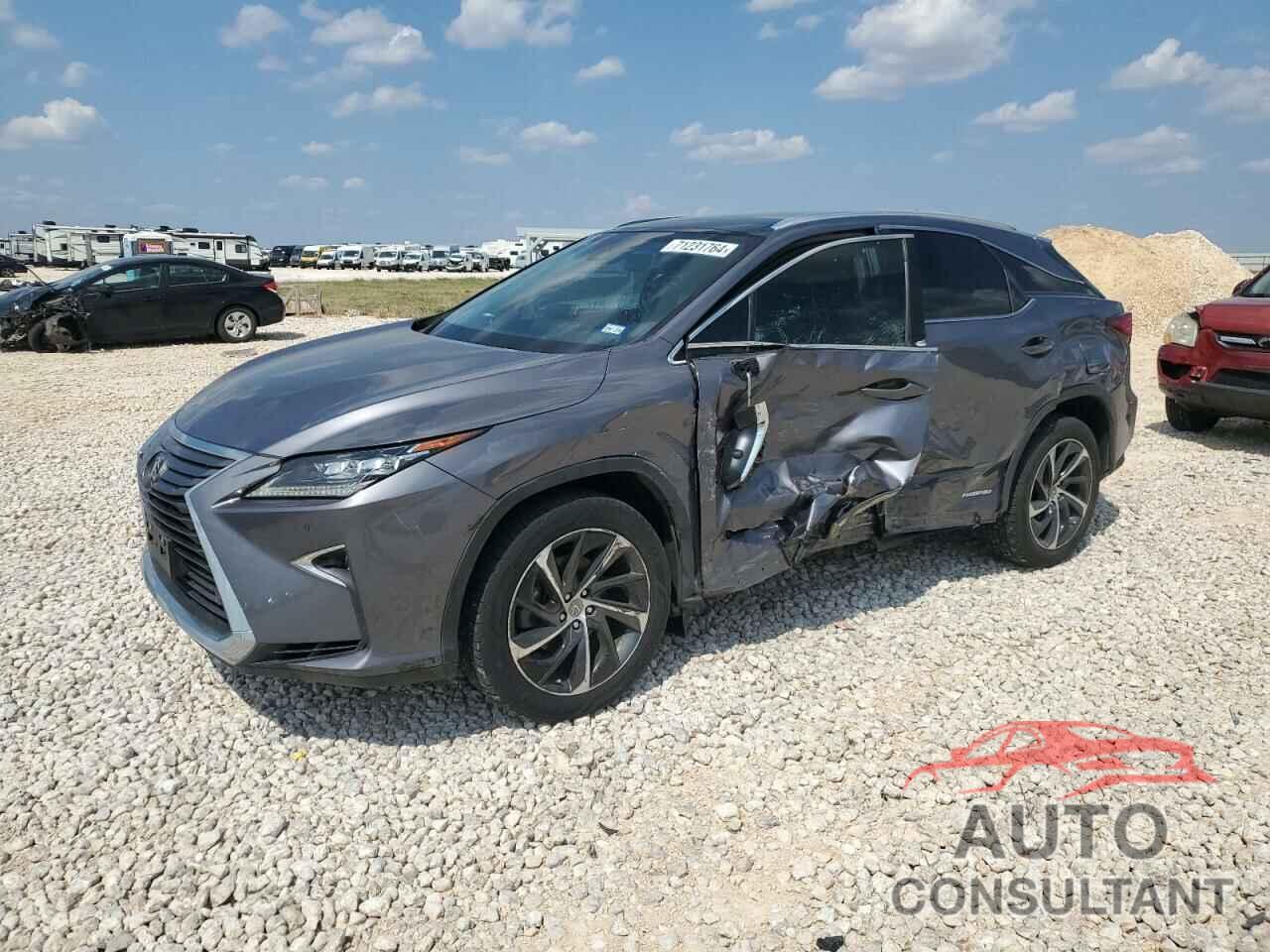 LEXUS RX450 2017 - 2T2BGMCA3HC015833