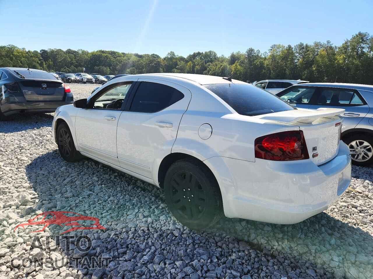 DODGE AVENGER 2012 - 1C3CDZAG1CN238033