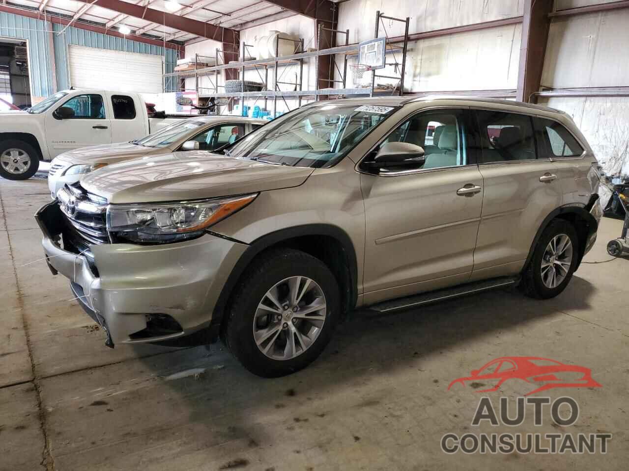 TOYOTA HIGHLANDER 2015 - 5TDJKRFH8FS149231