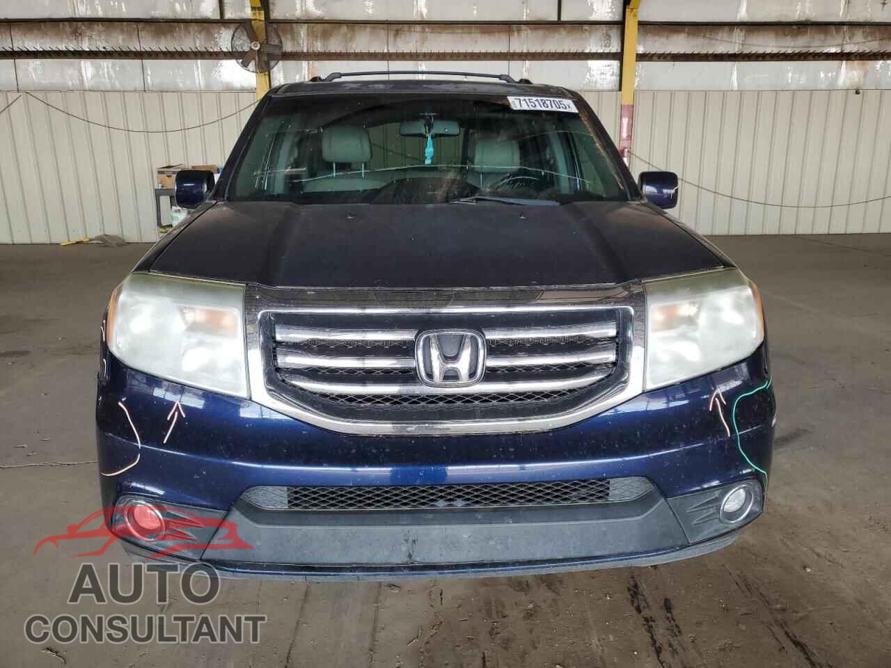 HONDA PILOT 2013 - 5FNYF3H58DB005246