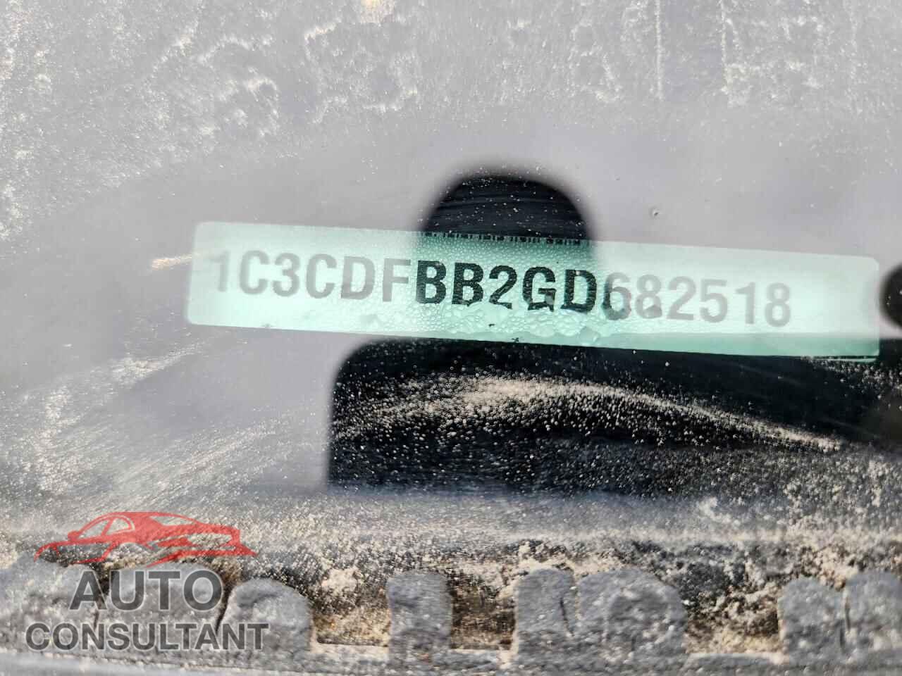 DODGE DART 2016 - 1C3CDFBB2GD682518
