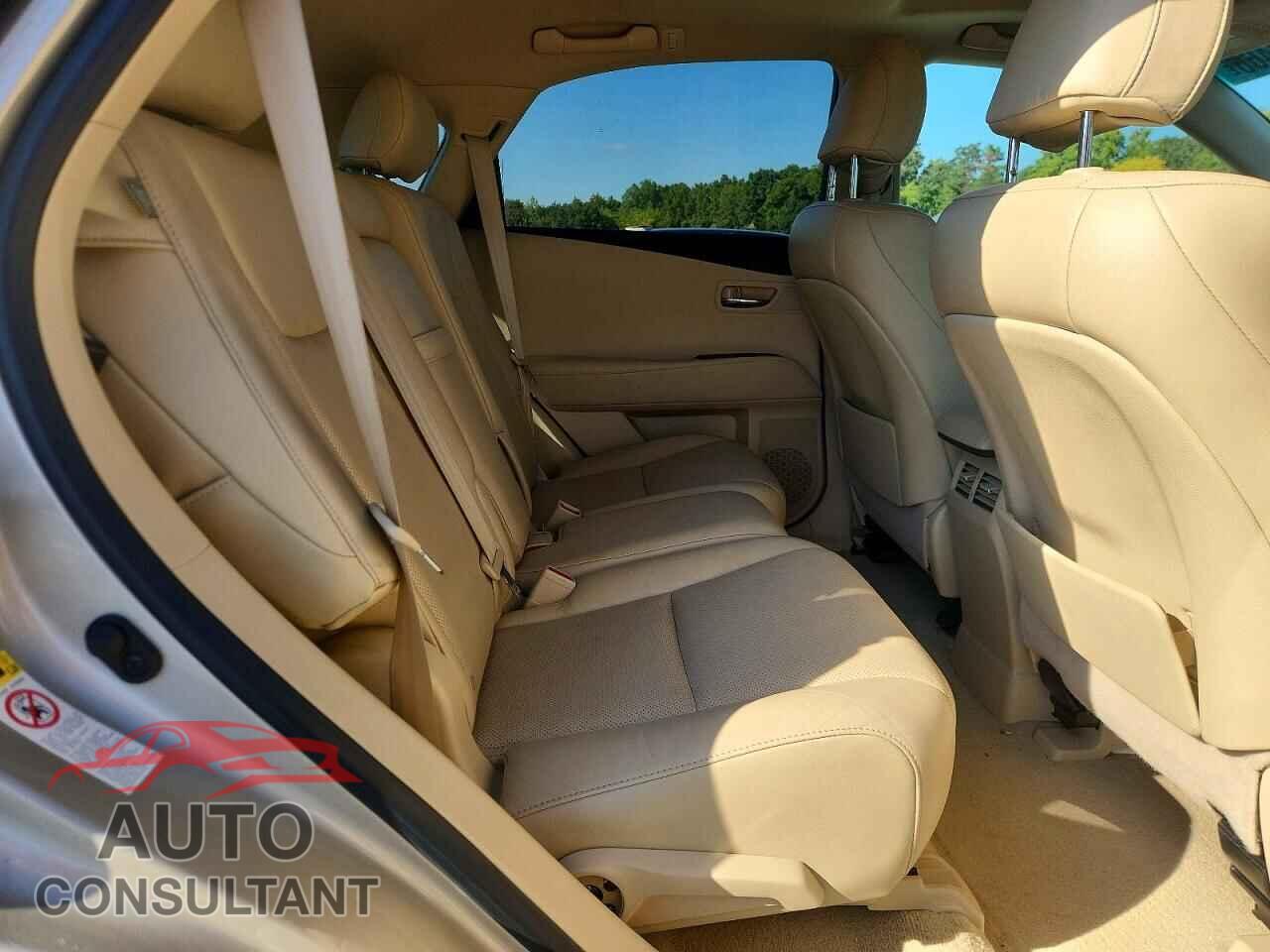 LEXUS RX350 2012 - 2T2BK1BA2CC150616