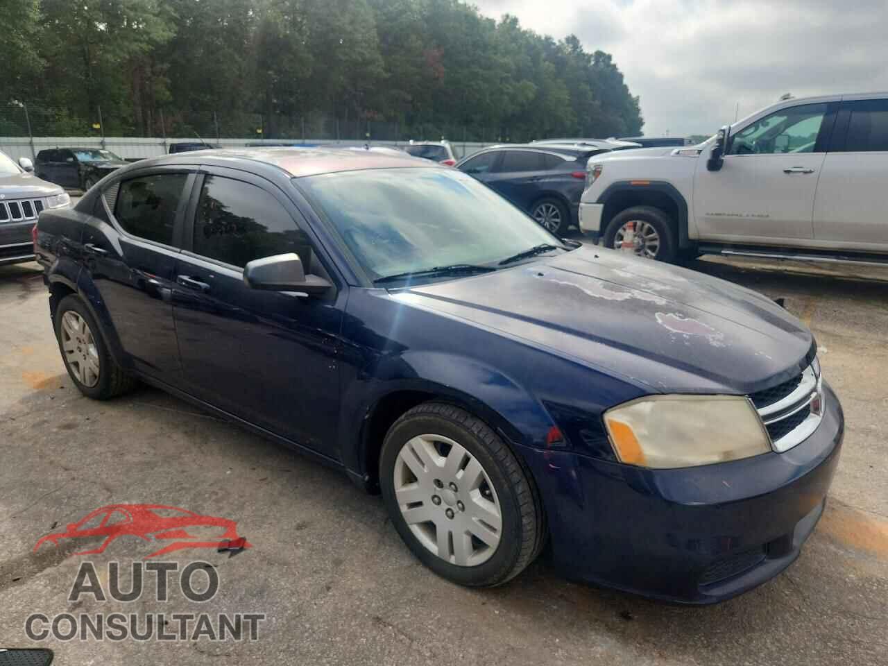 DODGE AVENGER 2013 - 1C3CDZAG4DN748300