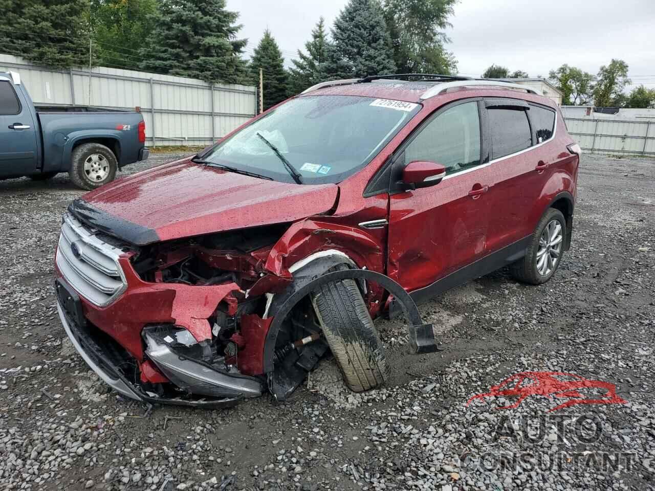 FORD ESCAPE 2018 - 1FMCU9J90JUD53492