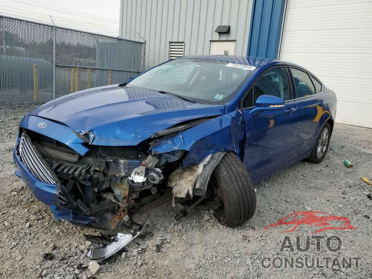 FORD FUSION 2017 - 3FA6P0H72HR134775