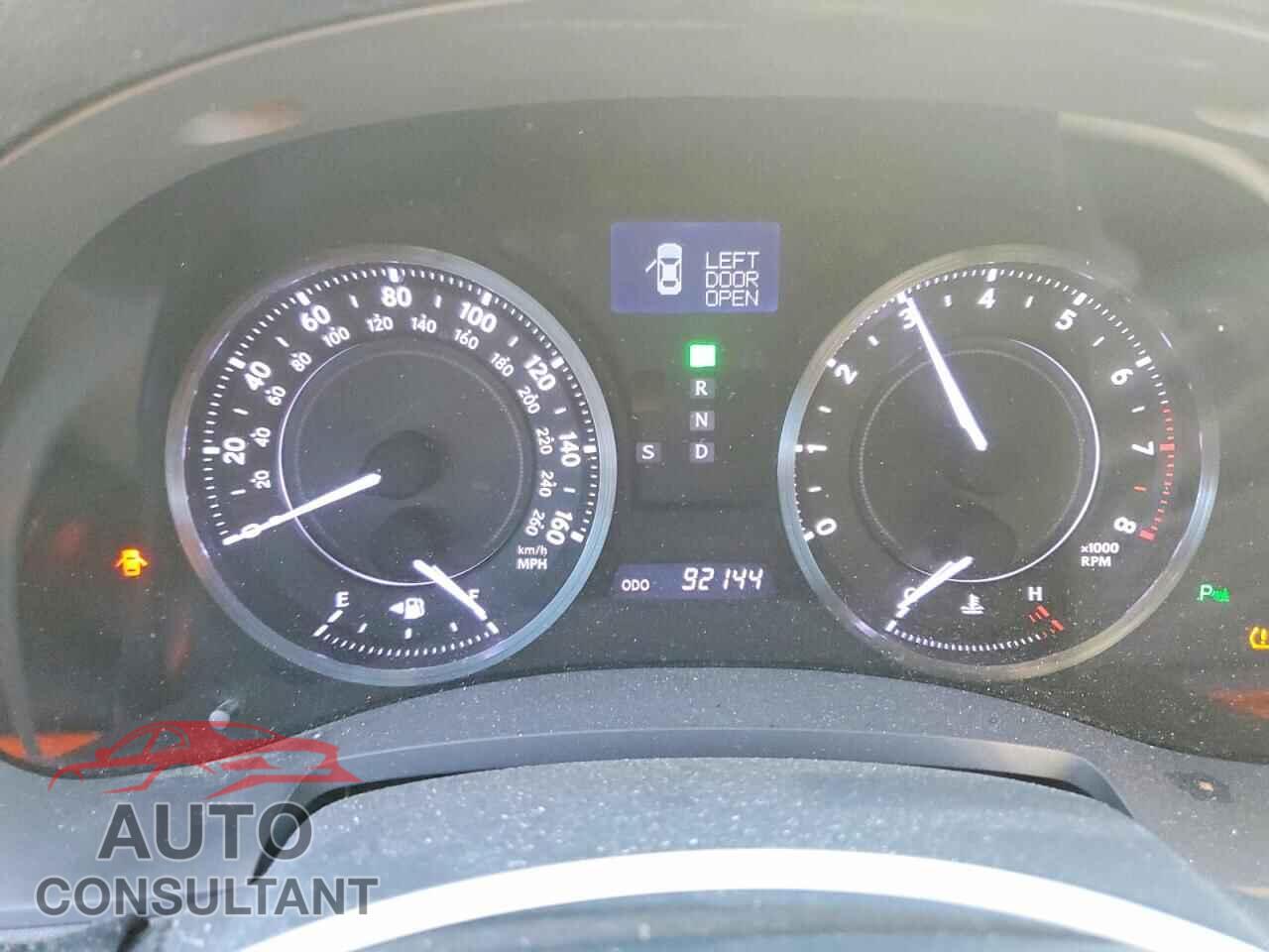 LEXUS IS 2011 - JTHFF2C26B2515530