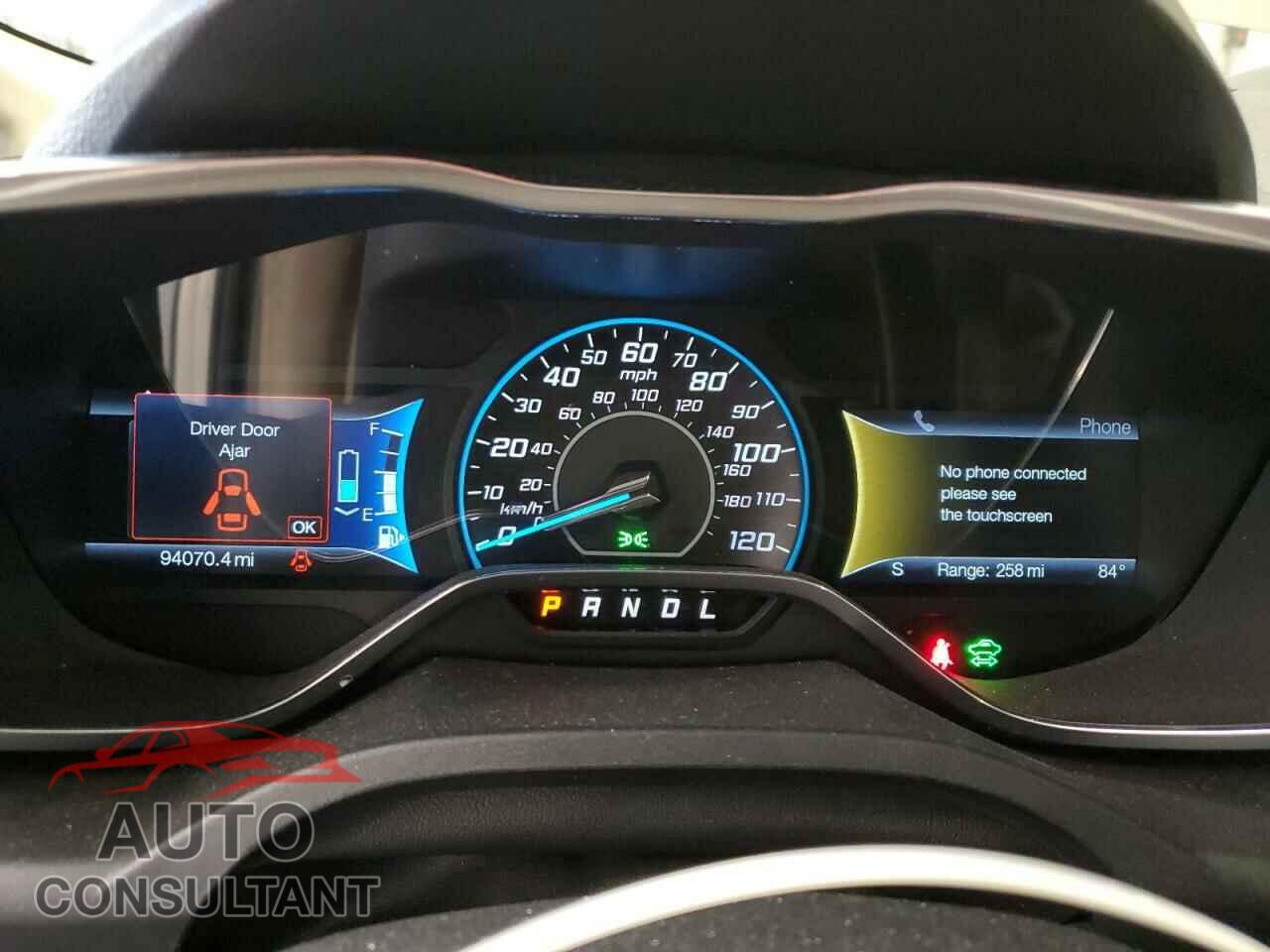 FORD CMAX 2016 - 1FADP5CU5GL102403