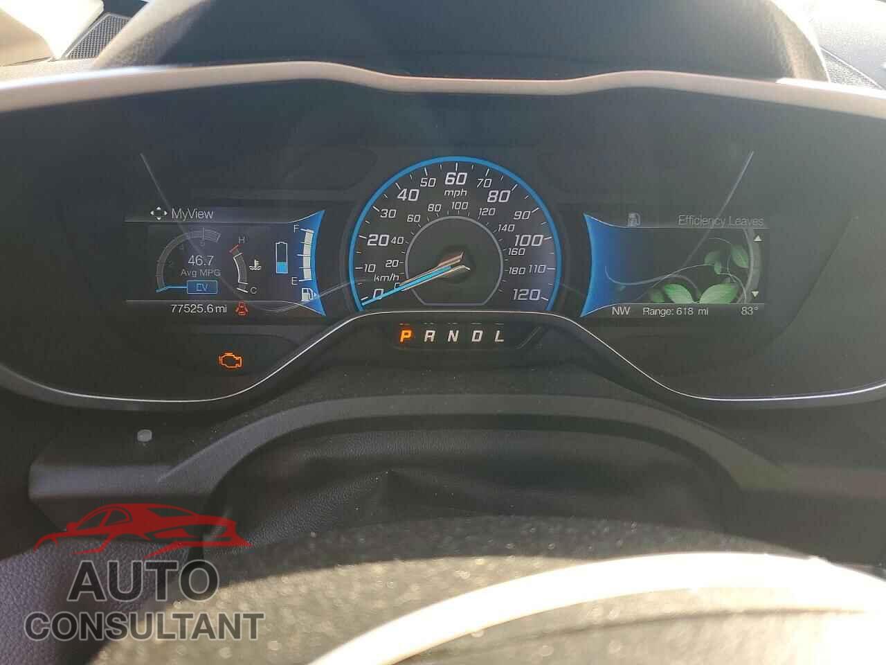FORD CMAX 2017 - 1FADP5AUXHL119024
