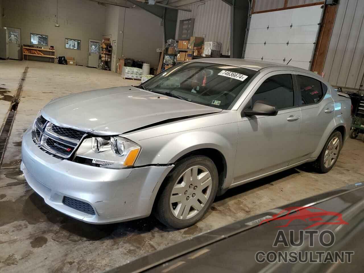 DODGE AVENGER 2012 - 1C3CDZAB7CN237764