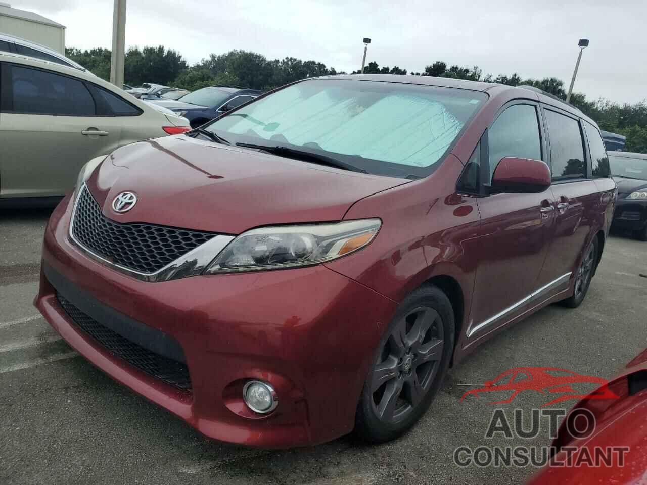 TOYOTA SIENNA 2017 - 5TDXZ3DC1HS873260