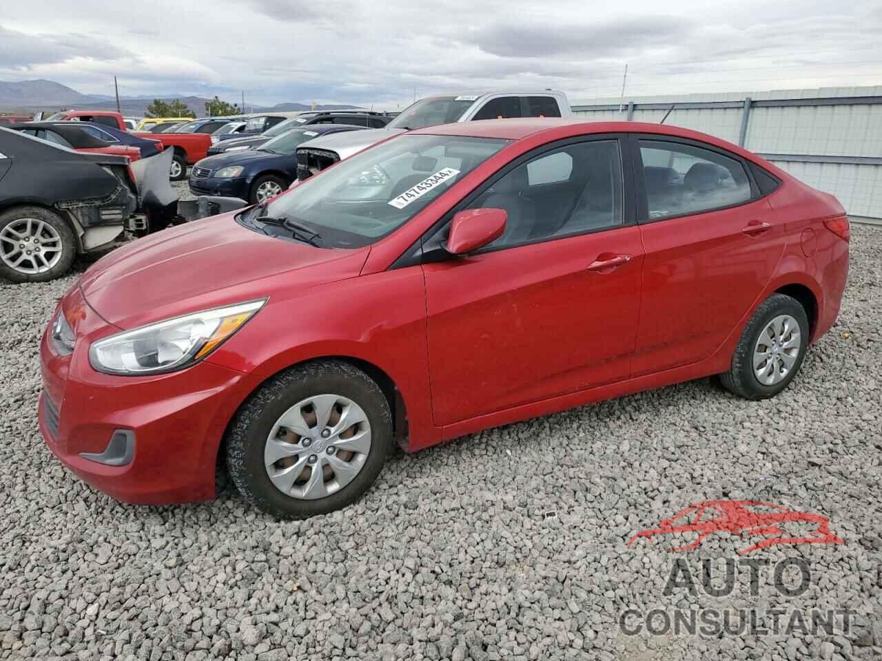 HYUNDAI ACCENT 2016 - KMHCT4AE0GU030085