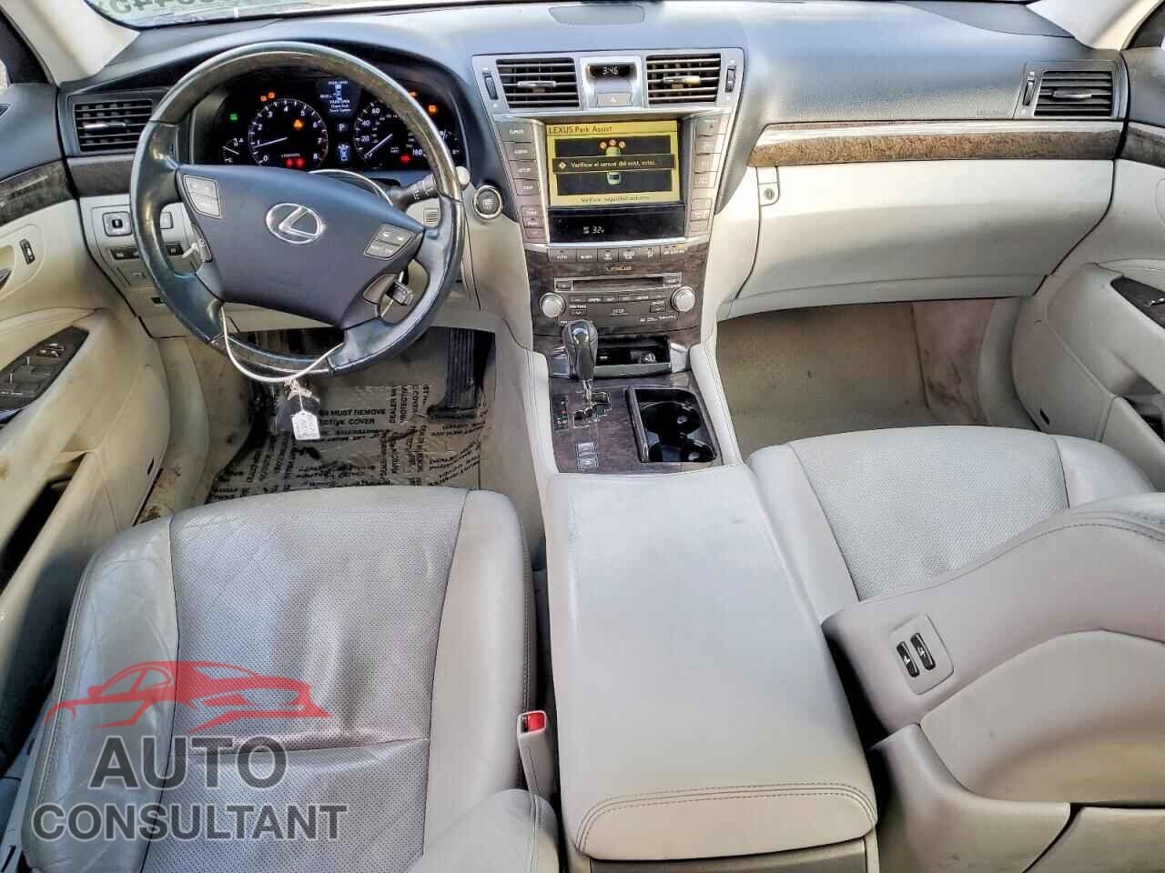 LEXUS LS460 2012 - JTHCL5EF9C5015486