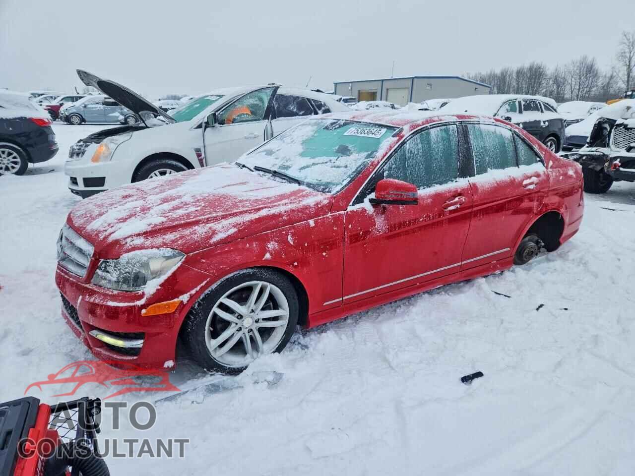 MERCEDES-BENZ C-CLASS 2012 - WDDGF8BB2CF929687