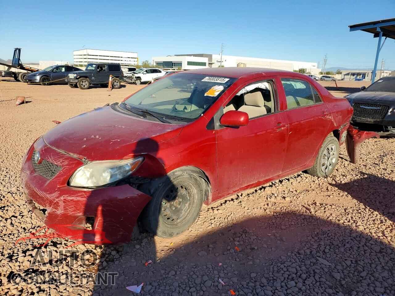 TOYOTA COROLLA 2009 - JTDBL40E899058045