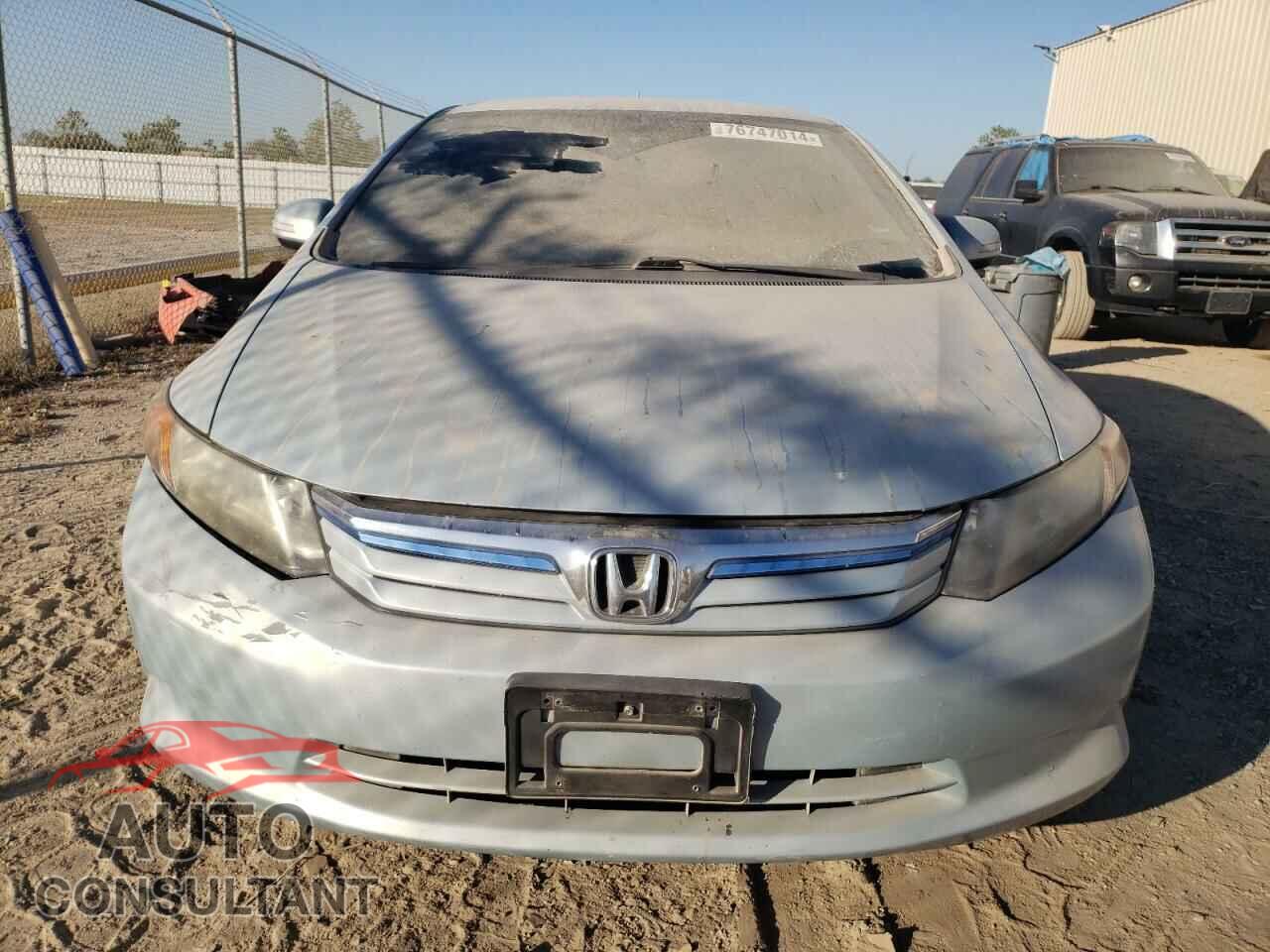 HONDA CIVIC 2012 - JHMFB4F23CS009626