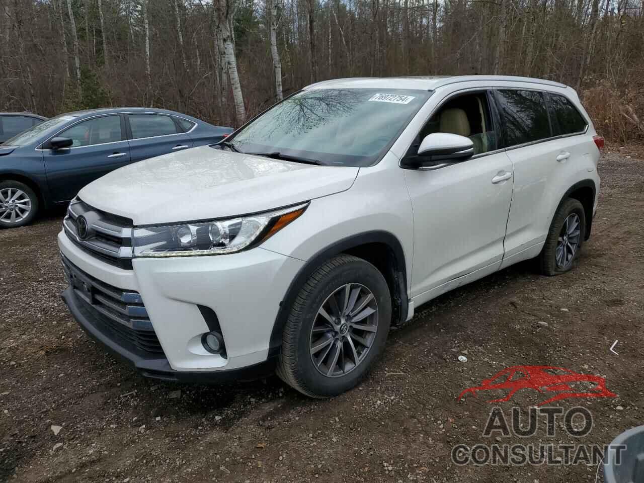 TOYOTA HIGHLANDER 2018 - 5TDJZRFH5JS549185