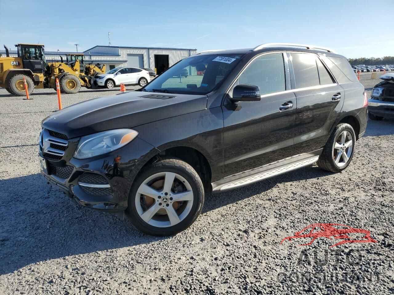 MERCEDES-BENZ GLE-CLASS 2017 - 4JGDA5HB7HA956496