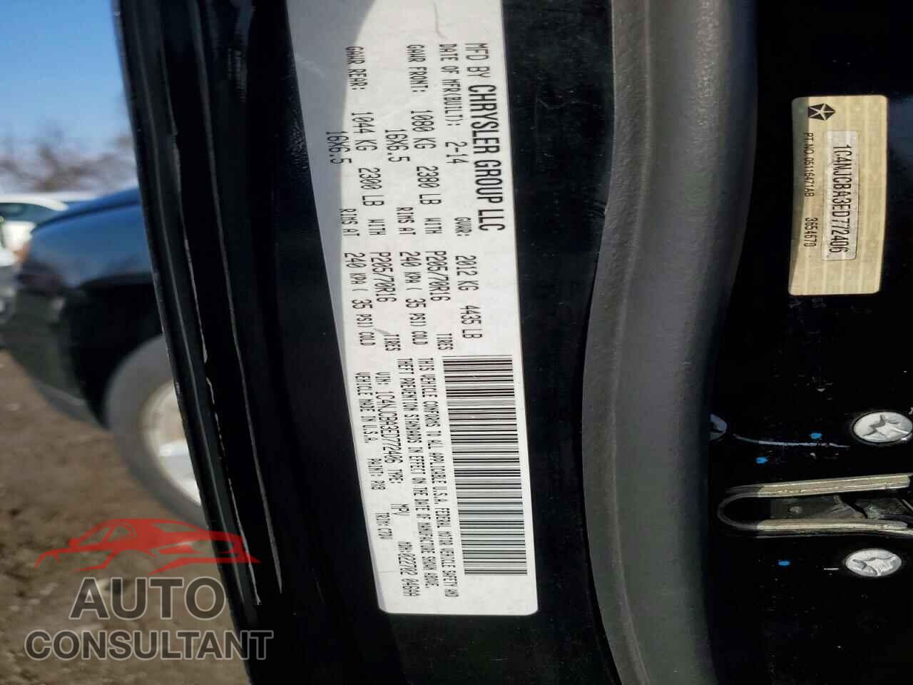 JEEP COMPASS 2014 - 1C4NJCBA3ED772406
