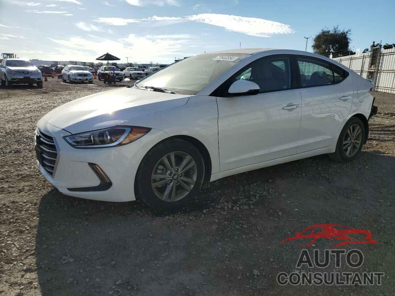 HYUNDAI ELANTRA 2018 - 5NPD84LF4JH292385