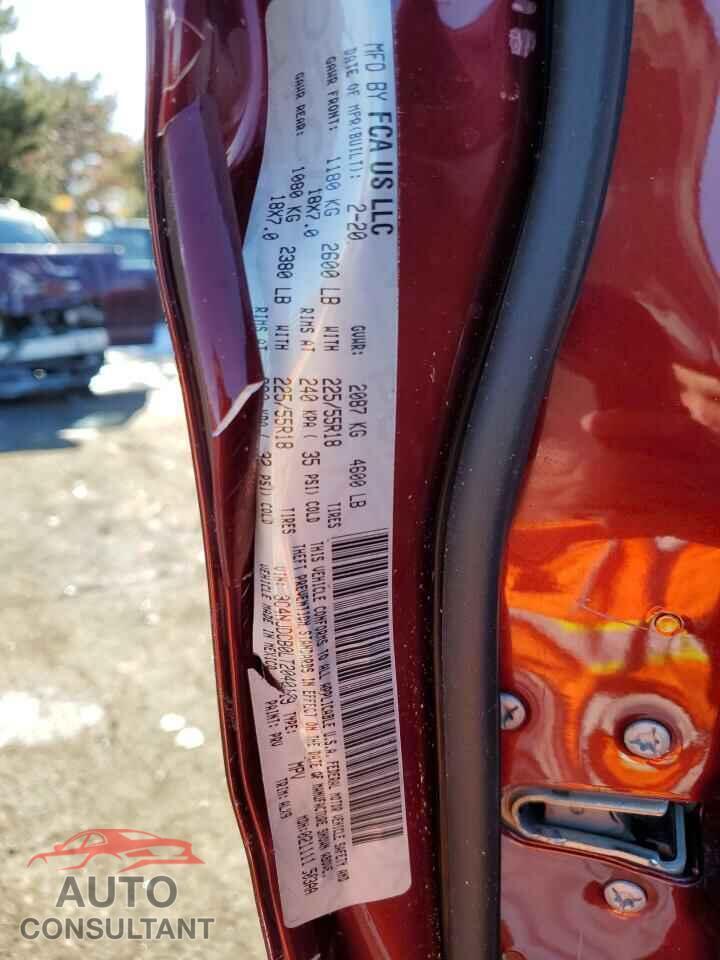 JEEP COMPASS 2020 - 3C4NJDCB0LT204019
