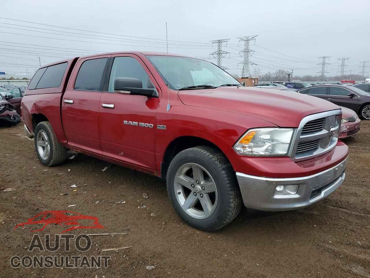 DODGE RAM 1500 2012 - 1C6RD7LT2CS186411
