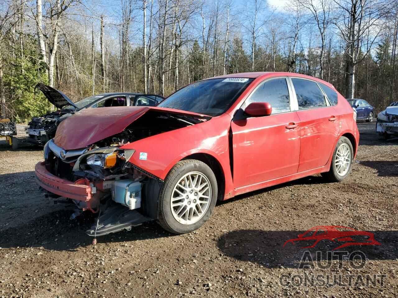 SUBARU IMPREZA 2010 - JF1GH6A60AH820584