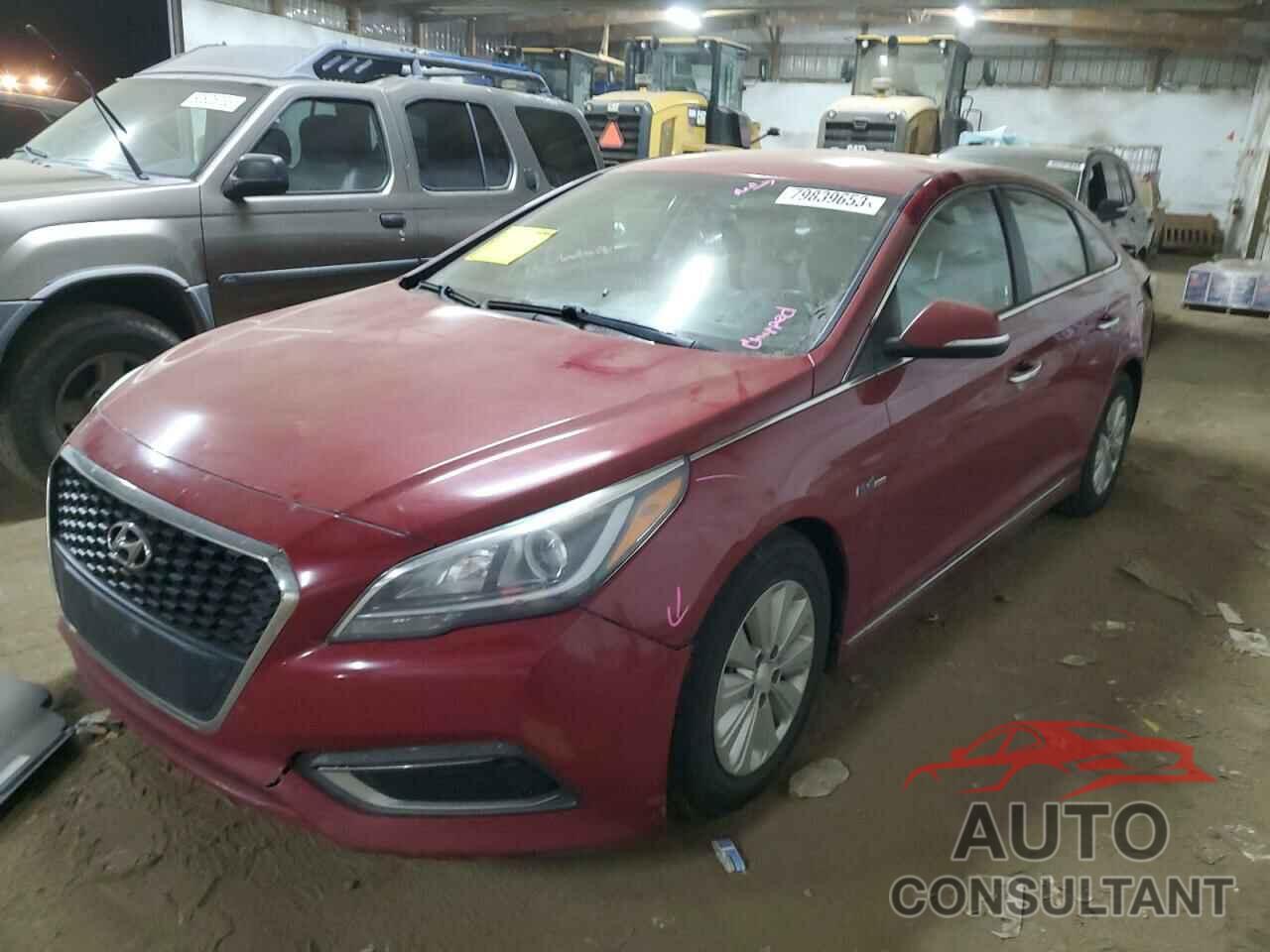 HYUNDAI SONATA 2016 - KMHE24L12GA009021