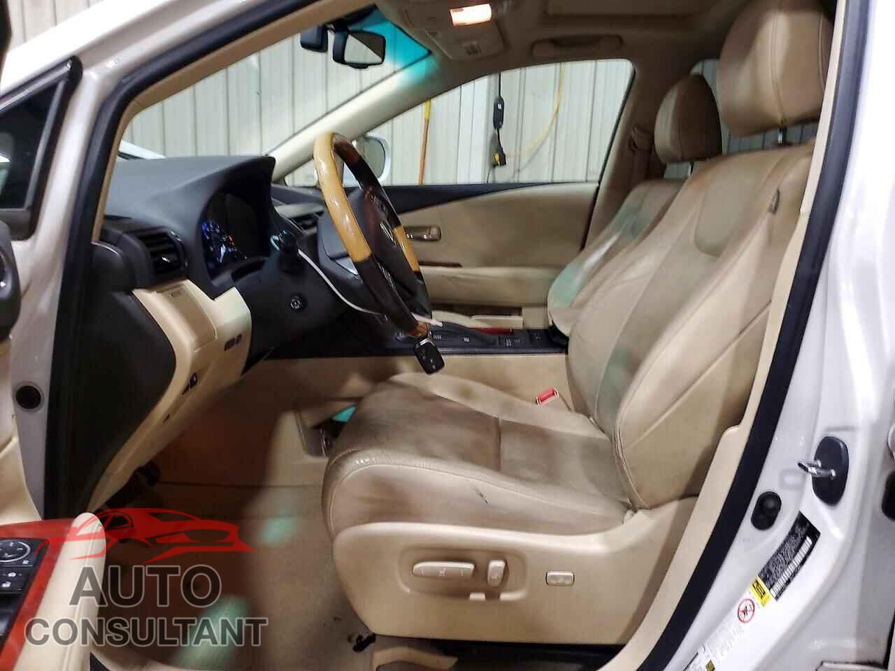 LEXUS RX350 2012 - 2T2BK1BA4CC148320