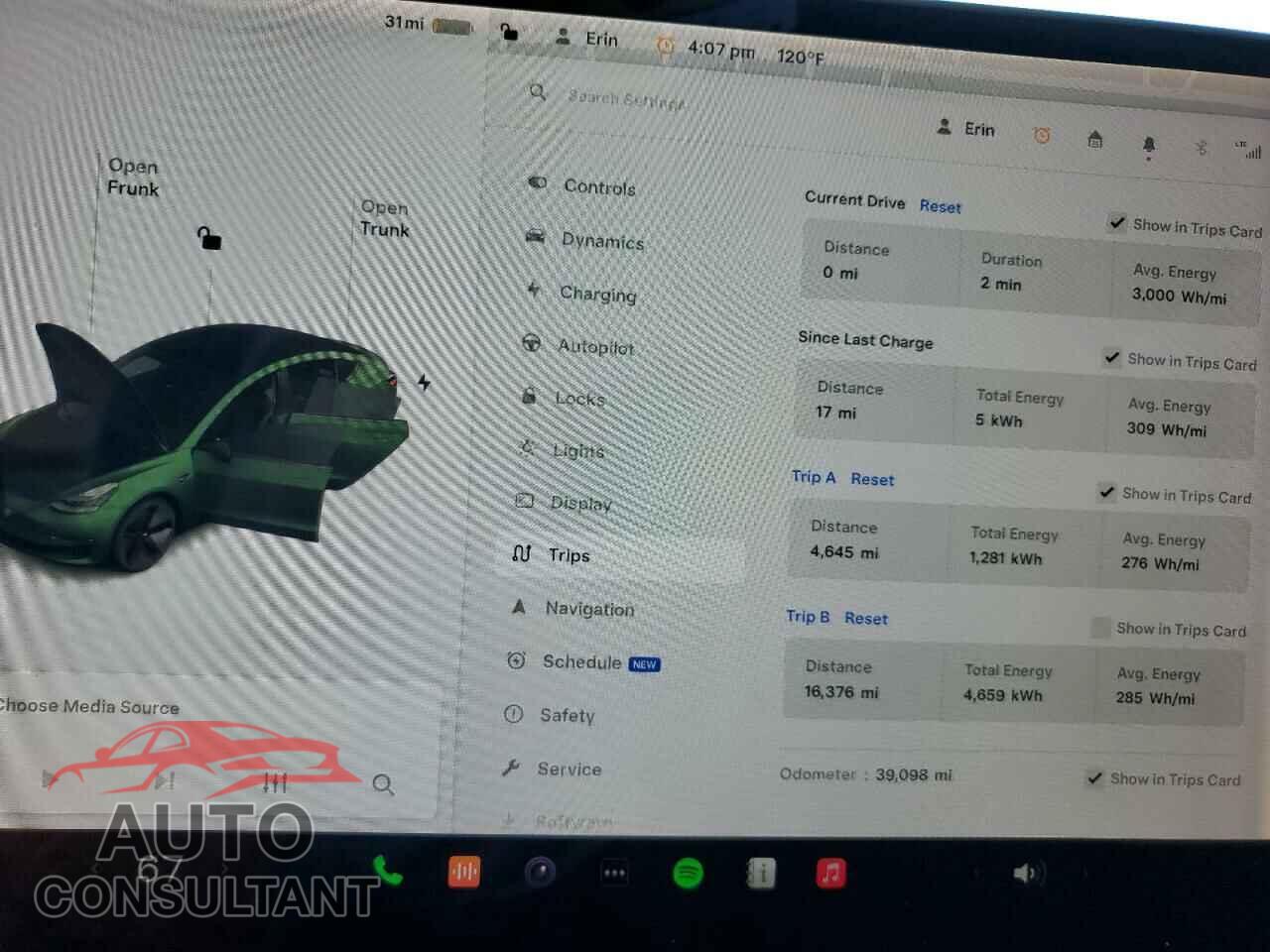 TESLA MODEL 3 2020 - 5YJ3E1EA2LF705233