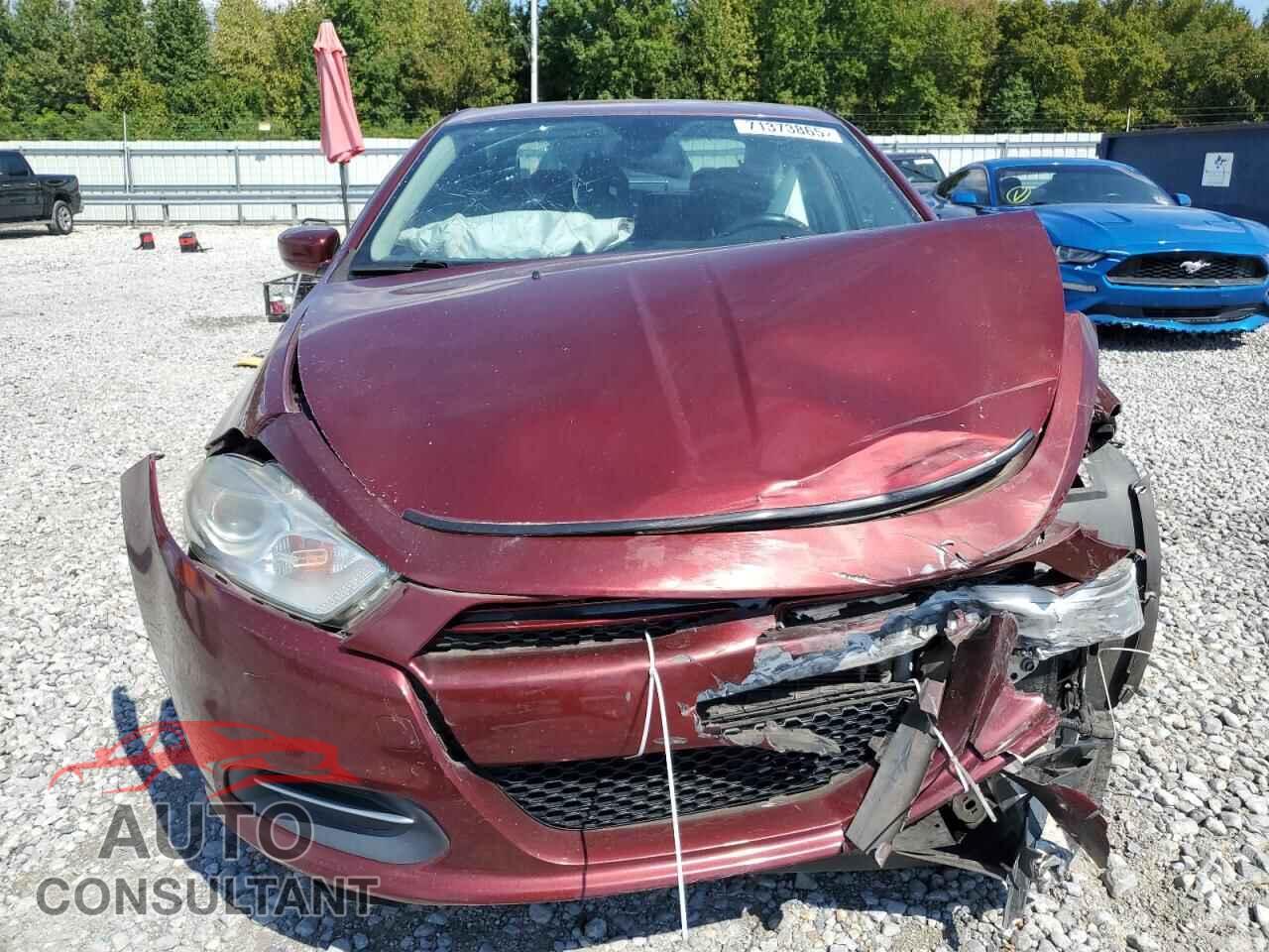 DODGE DART 2015 - 1C3CDFAA7FD302080
