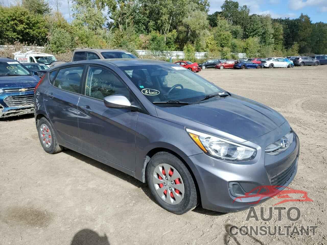 HYUNDAI ACCENT 2017 - KMHCT5AE4HU306579